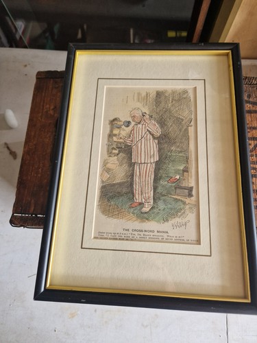 Vintage 1925 punch cartoon - 1925,