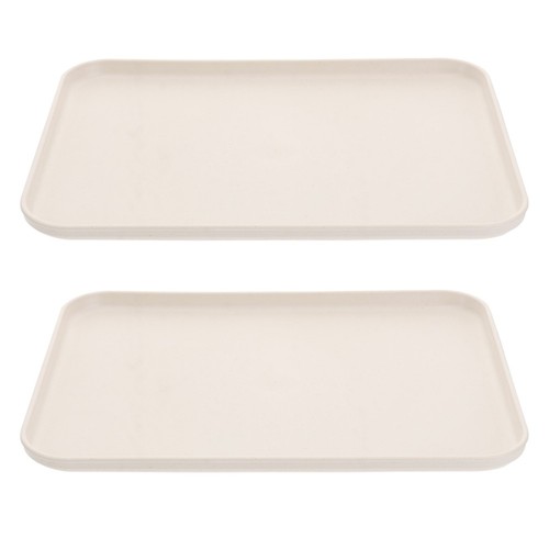 2pcs rectangular service - 2pcs,