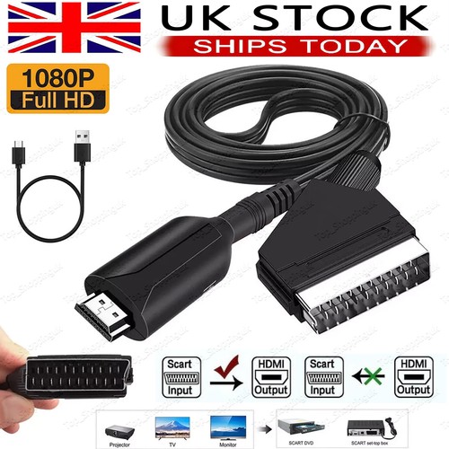 Scart hdmi converter - to,
