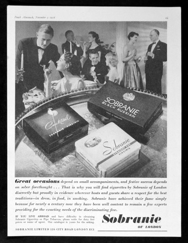 Sobranie 1956 cigarettes - 1956,