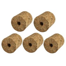 5 x Bored Cork Bungs - To Fit