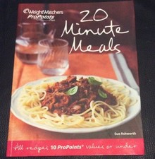 Weight Watchers pro points cookbook - 20 minute meals,
