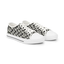 Houndstooth Sneakers, Black