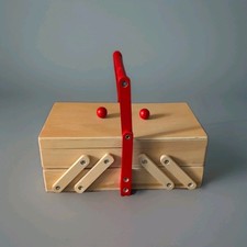 Goki Cantilever Sewing Box w/