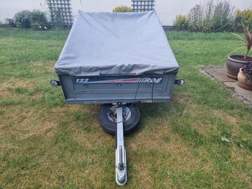 Erde 122 trailer with cover - erde,