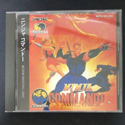Ninja commando neo geo snk - cd,