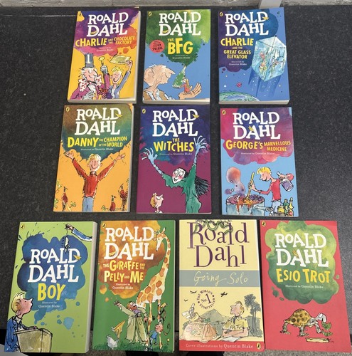 Roald dahl book - x, 10