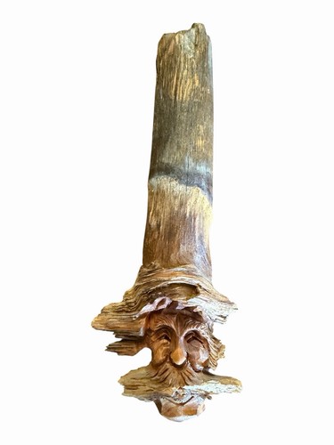 Antique hand carved - hand-carved, wood