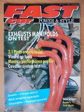 Fast Car March 1988 Opel Manta Vauxhall Chevette Cavalier SRi Mk2 Manifolds
