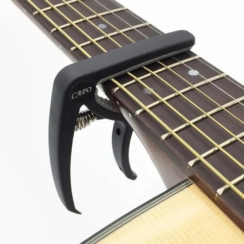 Quick release guitar capo - release,