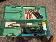 Leister Triac S Hot Air Heat Gun Flooring Plastic Welding Kit 110v