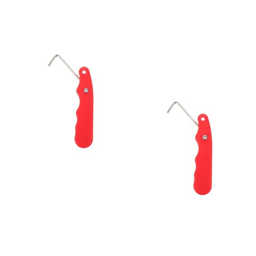Red ice skate - skate, tightener