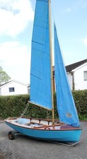 Enterprise sailing Dinghy With