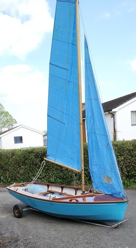 Enterprise sailing dinghy with - enterprise,