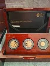 2015 the Sovereign Gold Proof Three-Coin Set - Royal Mint
