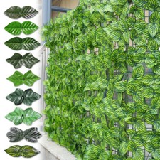 3/6M Artificial Privacy Fence Screen Wall Hedge Decor Garden Balcony Faux Grass