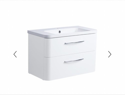 System 800 wall mounted basin - system,