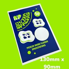 KP Crisps 1980s Outer Spacers Pickled Onion Flavour Classic Vinyl Sticker 5p