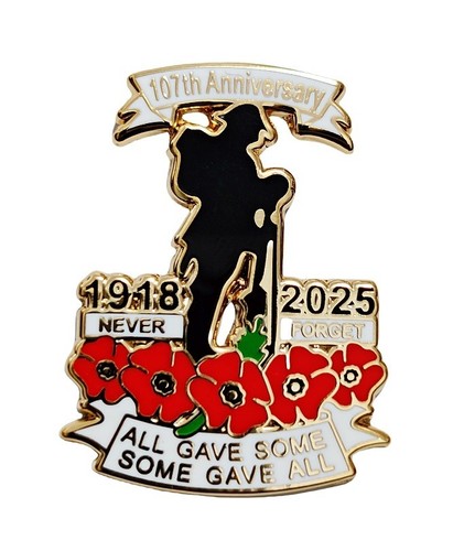 1918 2025 purple poppies - 1918-2025,