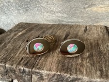 Vintage Sarah Coventry Swarovski Rivoli Cufflinks