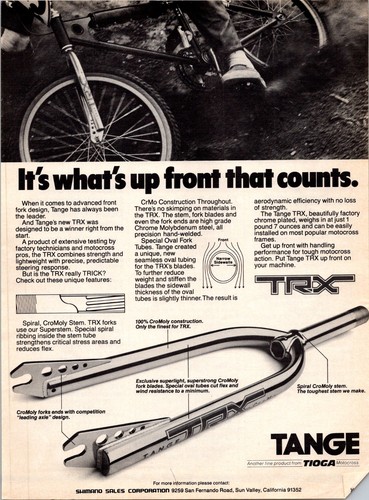 1982 tange forks - 1982, trx