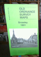 MAP OF Broseley 1901: Shropshire Sheet 51.02 by Barrie Trinder NEW 9781847846839