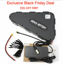 48v 23ah Li-ion Ebike Battery Electric Bike with 3a charger Black Friday Price 