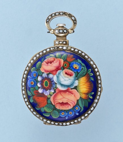 Antique small gilt and - small, enamel