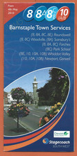 Stagecoach SW 2 timetables 8/a/c/e/10/a/b, 52a/b   2009/2010