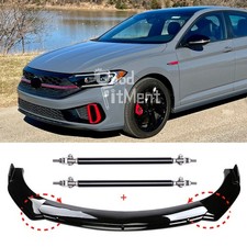 Glossy Black Front Bumper