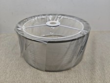 FRIDEKO HOME 2 Tier Light Shade Ceiling - Modern Grey Lampshade for Ceiling Ligh