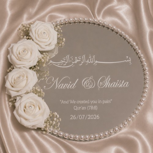 Luxury custom nikkah vinyl - luxury,