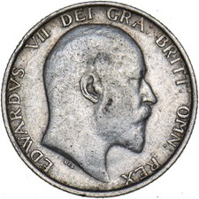 1907 Shilling - Edward VII