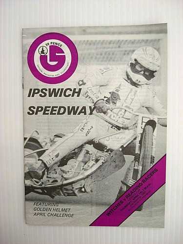 Ipswich speedway programme - ipswich,