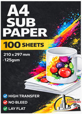 100 x 125gsm A4 High Release