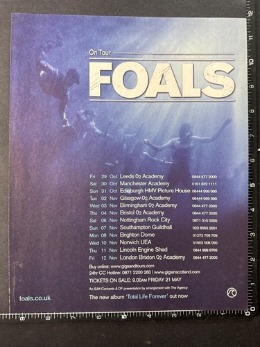 Foals tour dates - -,