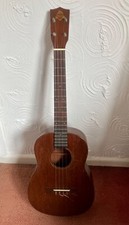 1950s Favilla Baritone Ukulele. Mahogany body. Made in the USA. C/w vintage case