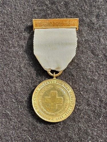 Ww1 red cross medal - red, for