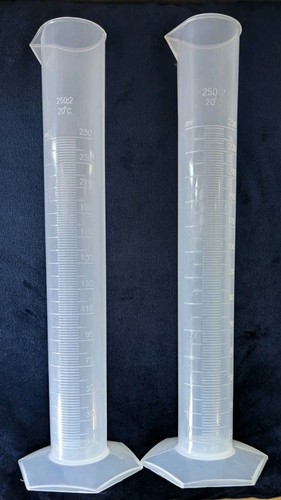 Pair 10ml 250ml plastic - of, 10ml-250ml