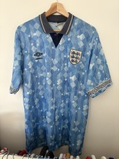 Umbro England Third Football Shirt Jersey 1990-1992 - Size XL - Genuine