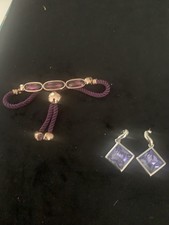 Aurora Bracelet And Earrings  - NWOT- Lovely For Christmas Present
