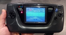 Sega Game Gear With Super Monaco  Restored Works Fantastic