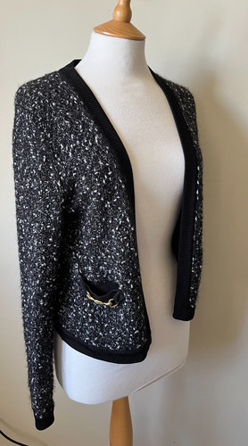 Jaeger boucle cardigan small - jaeger,