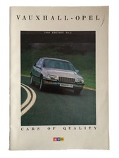Vauxhall Range Brochure 1988