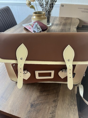 Zatchels brown cream - &, satchel