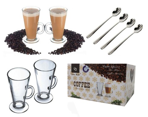 300ml 240ml latte glasses - 300ml,