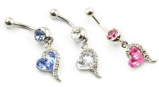 Belly bars crystal - bars, reverse