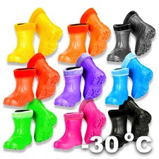 Kids Boys Girls Wellies Wellington Boots Rain EUR 22-35, UK 5-2.5 