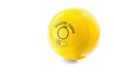 Drakes Pride Standard Crown Green Bowling Jack (Black/Yellow)