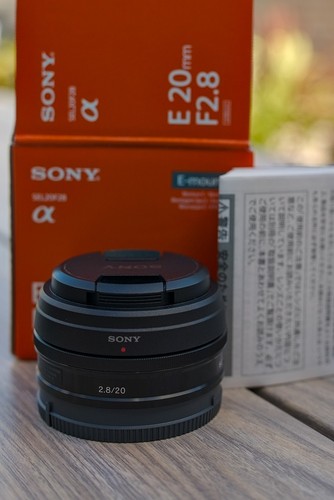 Sony 20mm e mount - sony,